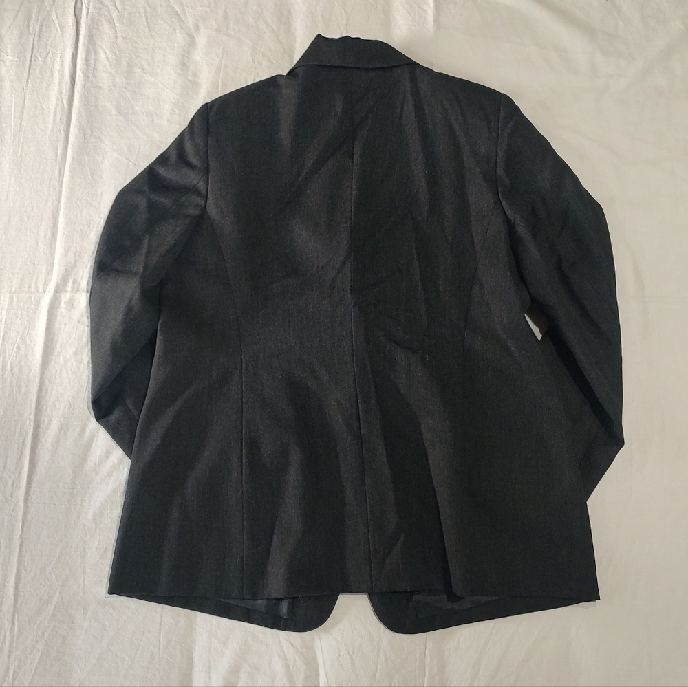 Pendleton Gray Refined Essentials Wool Blazer 16 … - image 6